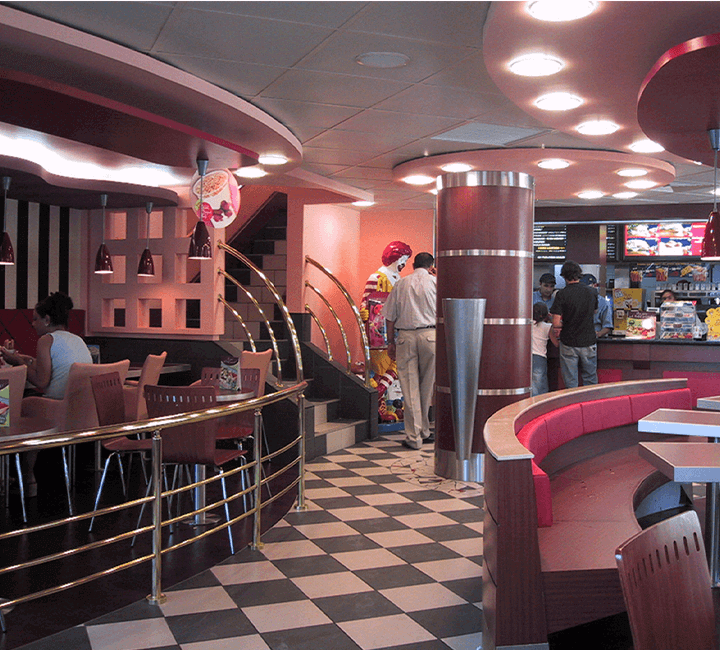  McDONALDs RESTORAN BİNALARI