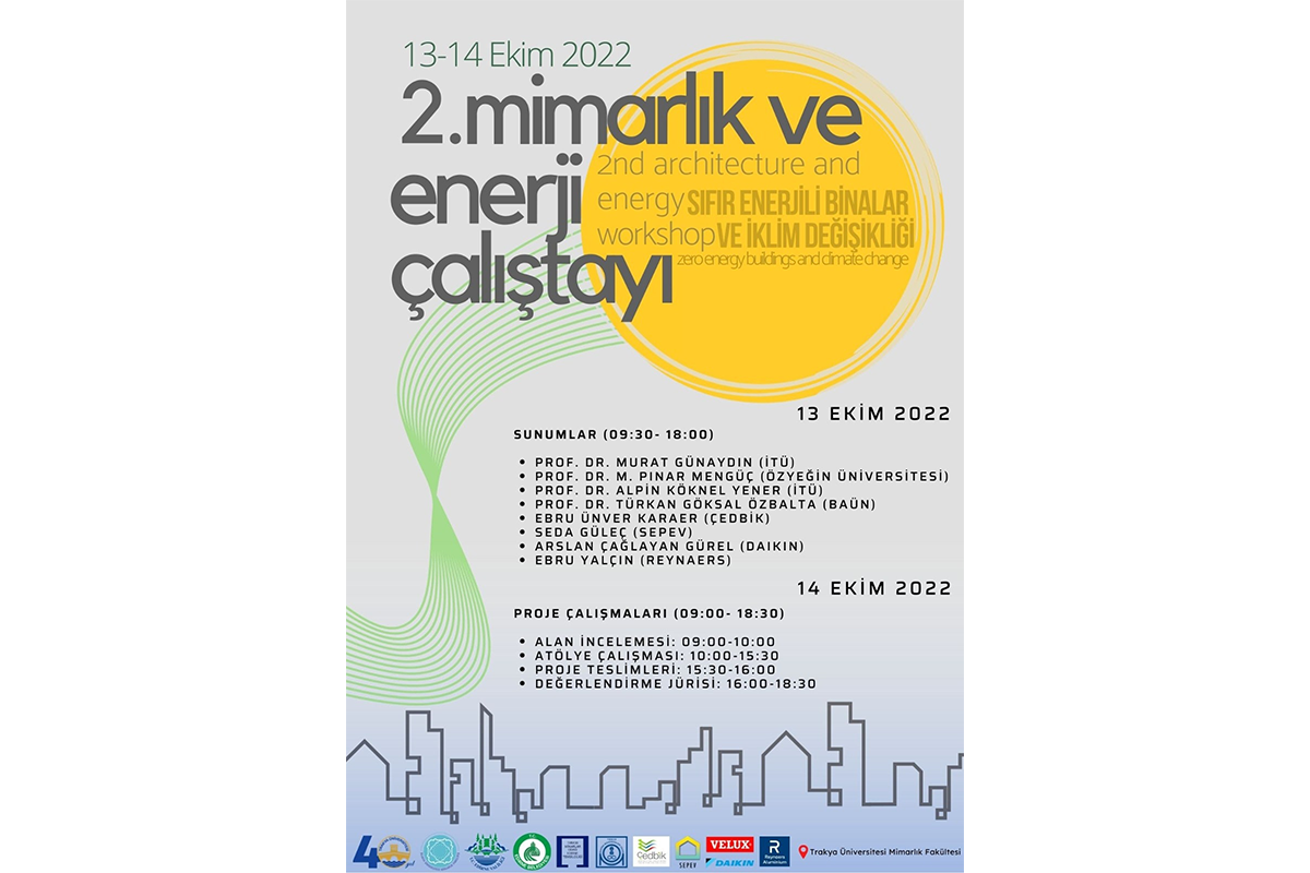2. Mimarlık Ve Enerji Çalıştayı