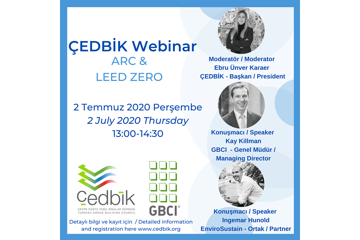 ÇEDBİK Webinar ARC & LEED ZERO