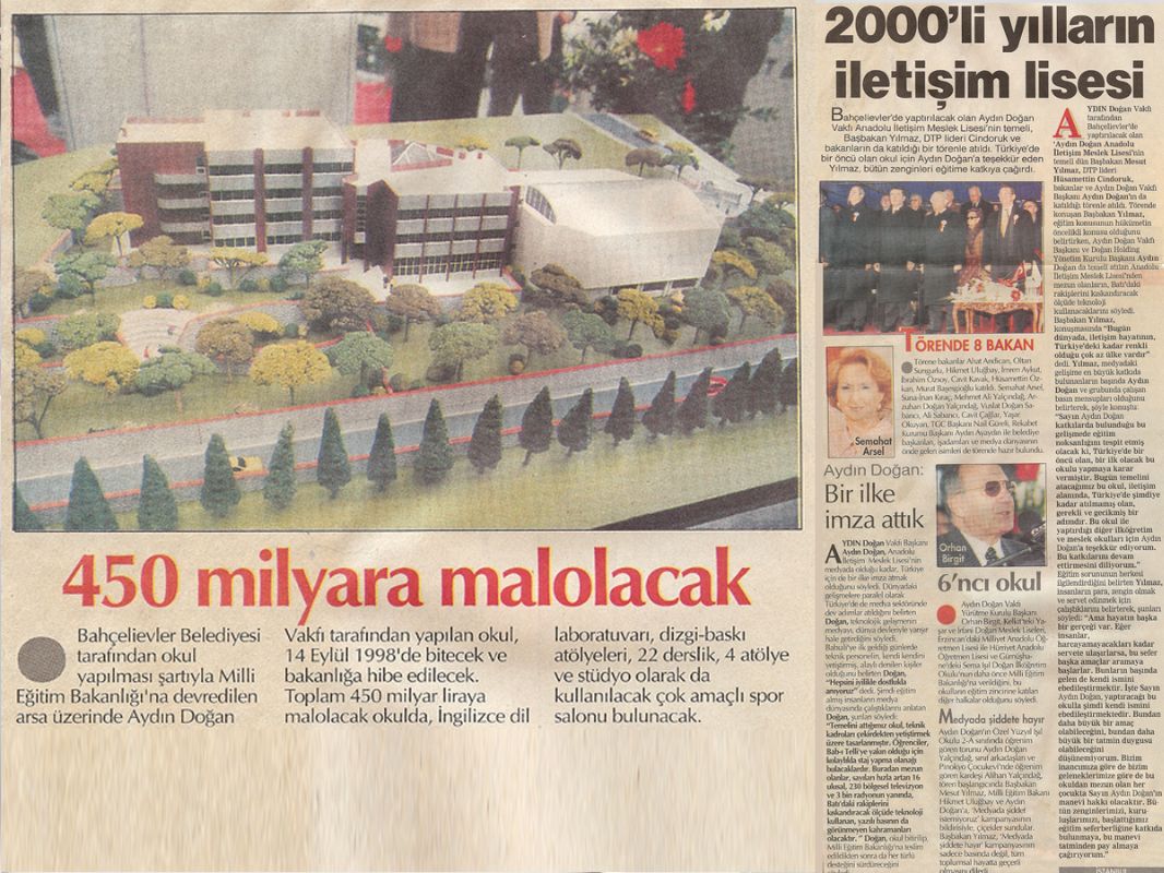 Aydın Doğan Vakfı Lisesi | İltay Mimarlık