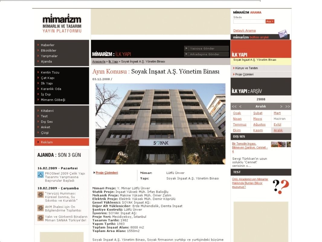 Soyak İnşaat Aş Yönetim | İltay Mimarlık