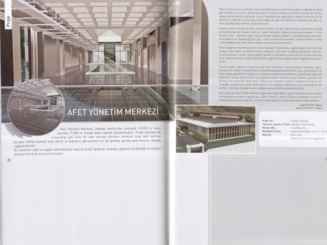 Hasdal Afet Yönetim | İltay Mimarlık